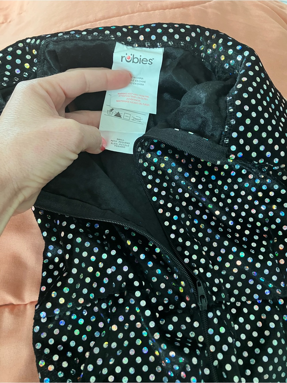 Girls Disco Jumpsuit 6-7
